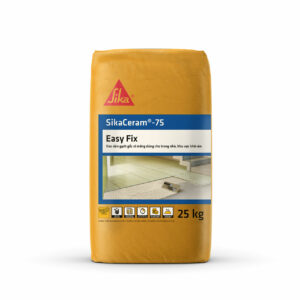 KEO DÁN GẠCH SIKACERAM 75 EASY FIX XÁM 25KG
